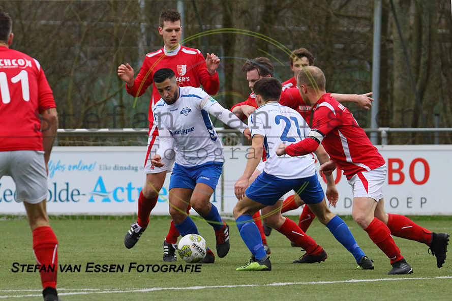 25-01-2020: Vv Zeewolde 1e - Rood Wit 1e